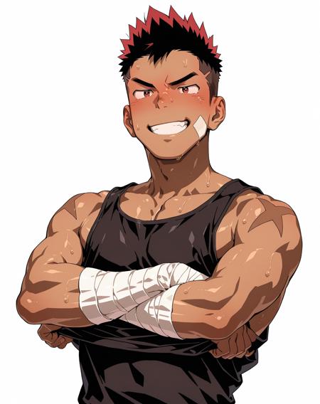 Kazuma Kiraboshi - Danzi Engine / Shiba Yuuji original character (Illustrious + PonyXL)版本Illustrious (ID: 1262622)