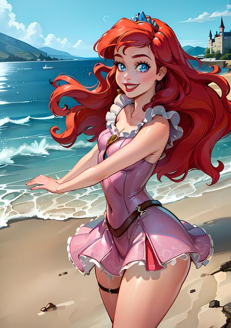 Ariel (The Little Mermaid) Princess Disney - SD 1.5 | XL PONY - by YeiyeiArt