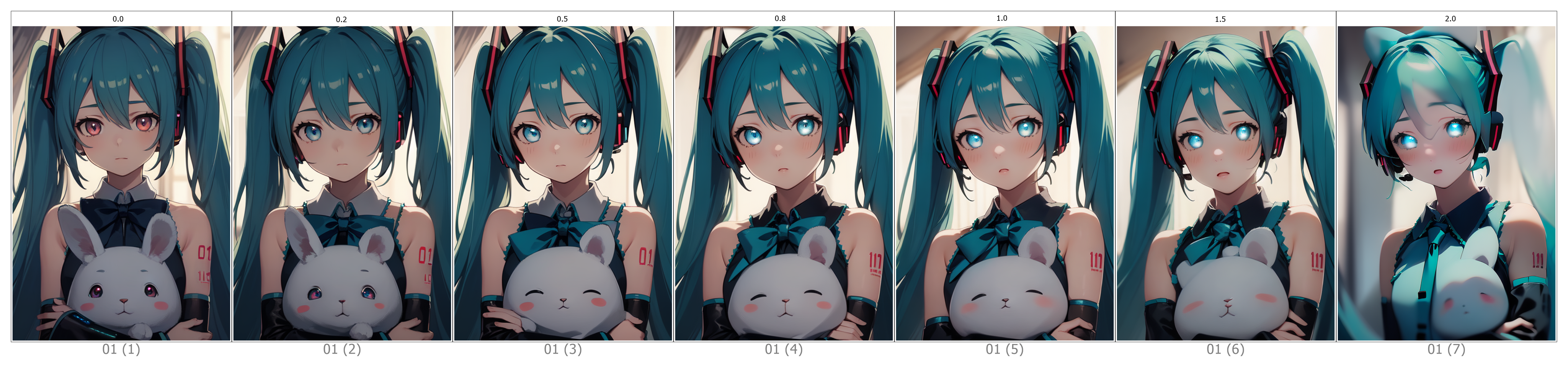 Hatsune Miku (with shiny eyes)