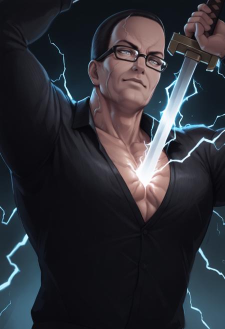 Senator Armstrong NoobAi (Metal Gear Rising: Revengeance) | LoRA