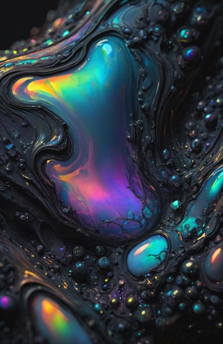 IOS_Iridescent opal style