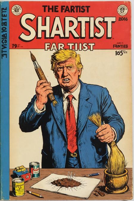 The Wizard's Vintage Comic Book Cover