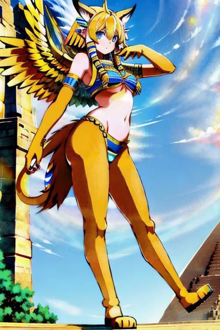 Sphinx girl