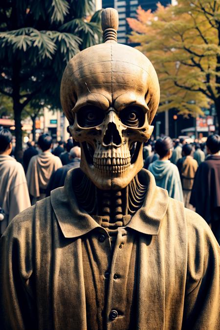 a Random Skeleton