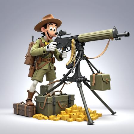 Vickers Medium Machine Gun (SDXL)