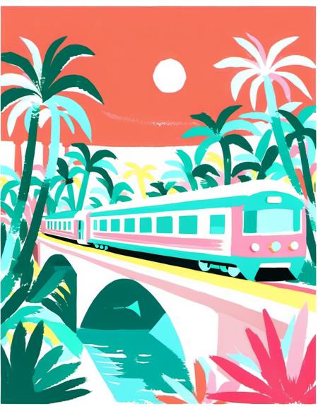 Magazines and ads illustration style - SDXL 1.0