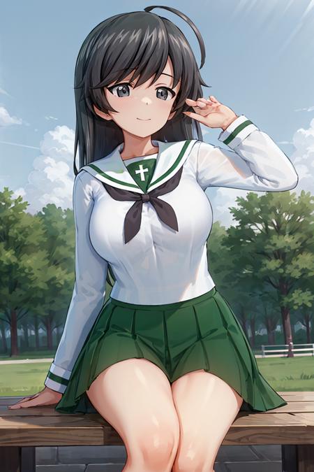 Girls und Panzer Isuzu Hana版本Isuzu Hana v1.0 (ID: 72142)