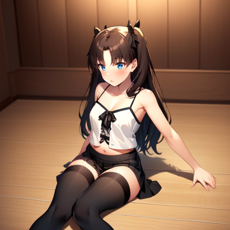 Rin tohsaka  LORA and(Pony)  from fate stay night visual novel
