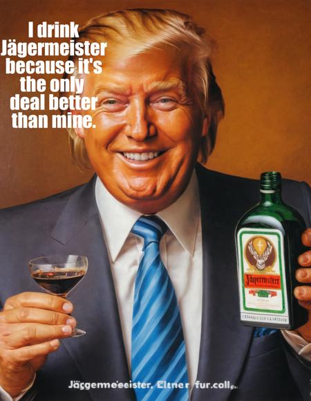 Jaegermeister Advertising 70s [SDXL]
