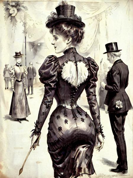 Charles Dana Gibson XL/SD15
