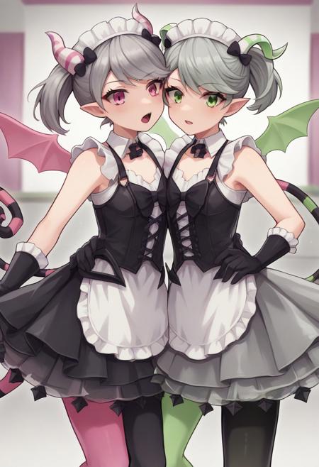 Arianna and Ariane the Labrynth servants (YuGiOh!)