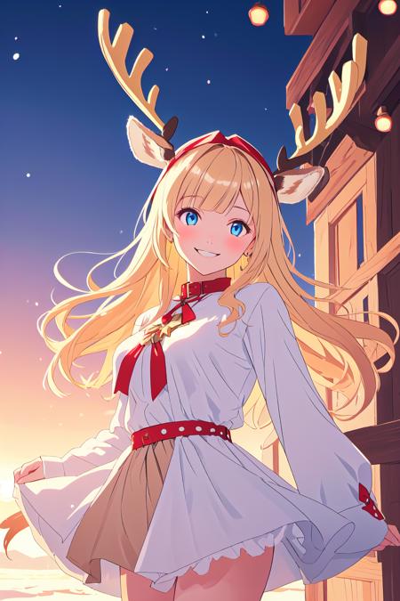 Santa's Reindeer Girl Concept LyCORIS | Cheems AI