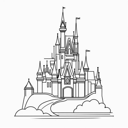Flux Lora Minimalist Line Style