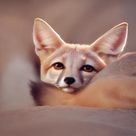 Kit fox (NOT fox kits, but kit fox kits, maybe)版本epoch15 (ID: 1131722)