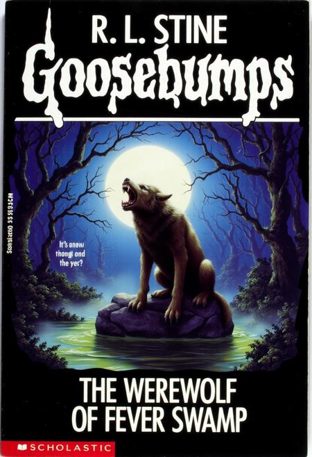 Goosebumps Books Style FLUX