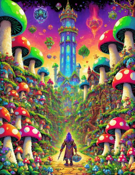 DonM - Shroom Kingdom 8bit [SD,SDXL,Pony]