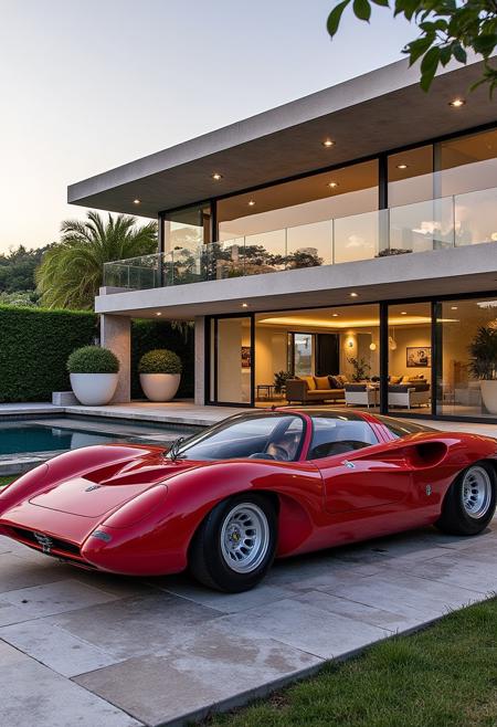 1969 Alfa Romeo 33 Pininfarina Coupé Prototipo Speciale