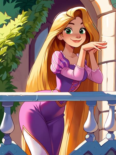 Rapunzel (Tangled) Disney Princess - SD 1.5 | XL PONY - by YeiyeiArt