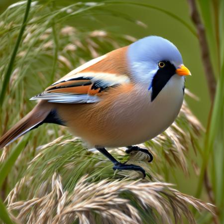 Bird - Panurus biarmicus (Bearded reedling)版本v1.0 (ID: 291754)