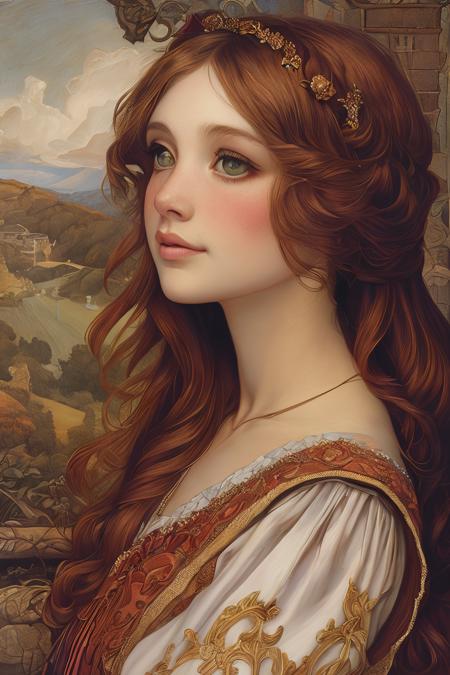 style of Evelyn De Morgan 141