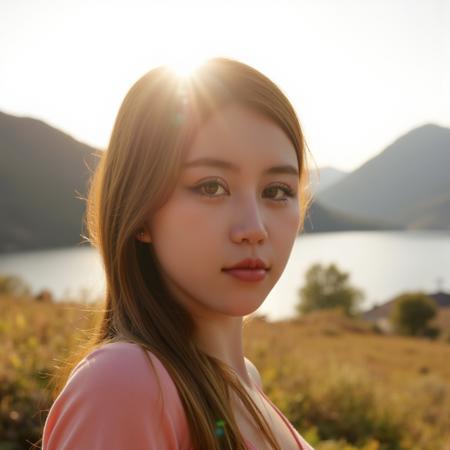 Virtual Asian Female Character 01