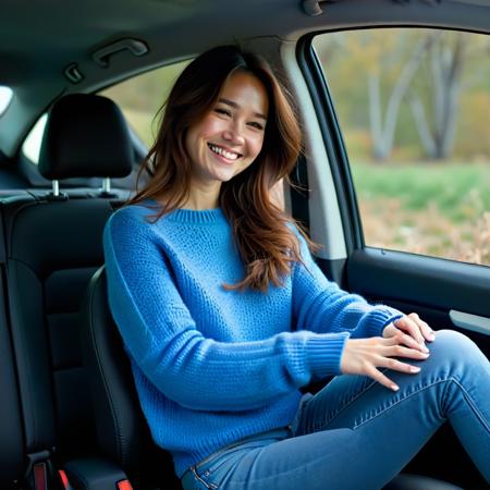 girls in cars