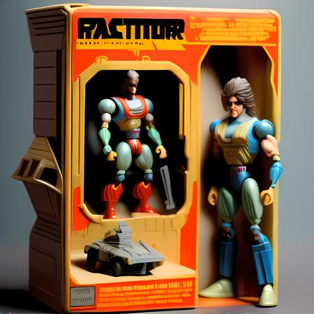 1987 Action Figure Playset Packaging