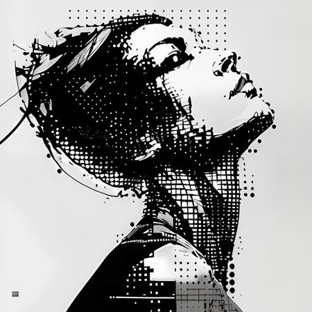 Halftone Punk. LoRA