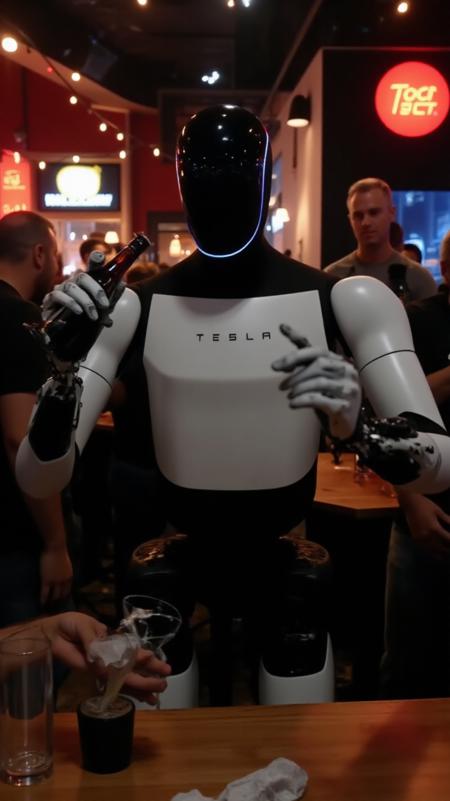 Tesla Optimus - Flux1.D
