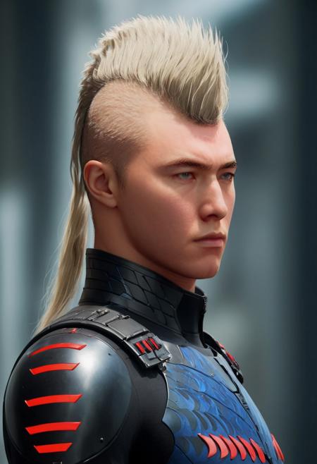 Mohawk Punk Male版本v2.0 SDXL (ID: 871839)