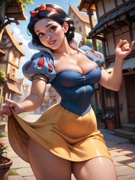 Snow White Disney Princess - SD 1.5 | XL PONY - by YeiyeiArt