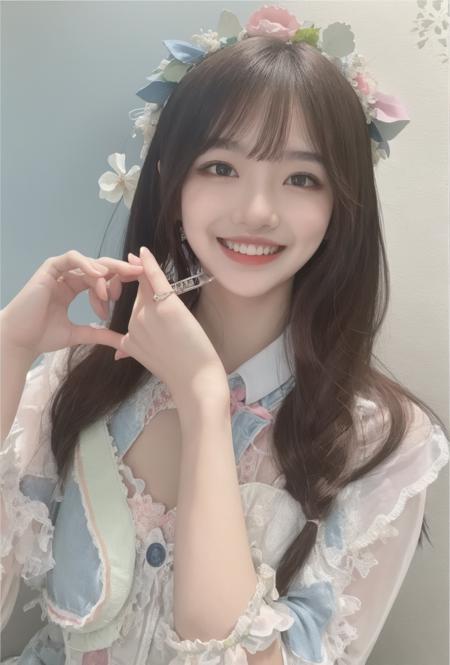 这个女人笑起来好像费沁源 | The woman's smile resembles Fei Qin Yuan