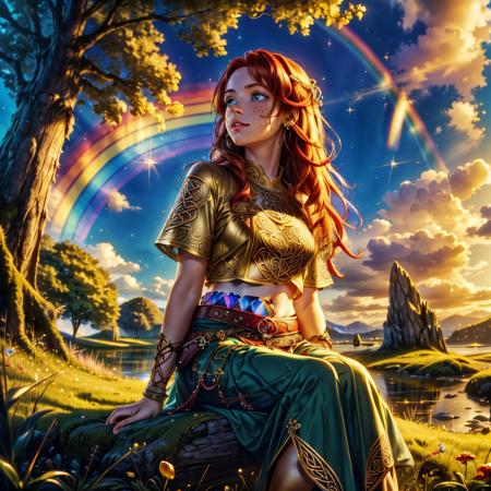 Bucket gold under the rainbow [SD + XL]