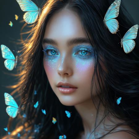 Portrait shiny face SD