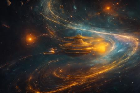 A rotating nebula background style - tangbohu 70