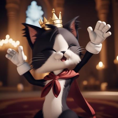 Cait Sith - Final Fantasy VII - SDXL