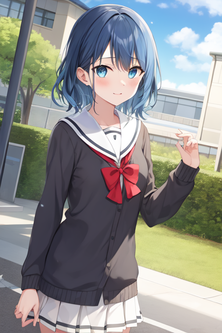 Sanshuu Middle School Uniform (from Yuuki Yuuna is a Hero)