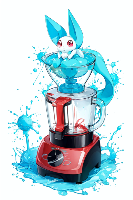 Carbuncle in a Blender (Noulith Maker 3000) [FFXIV] [Meme LoRa]