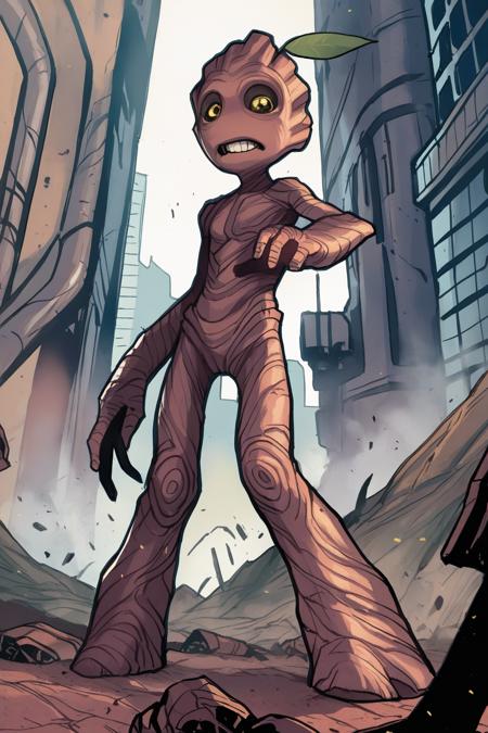 Baby Groot (Marvel Comics) | Illustrious