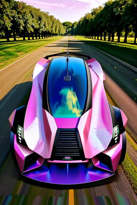 Futuristic SuperCar Generator Concept