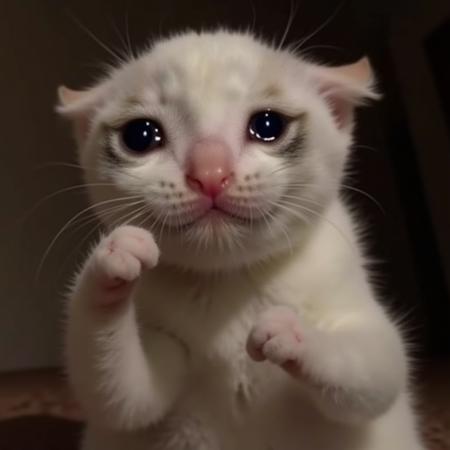 Crying cat - Flux.1 [dev]