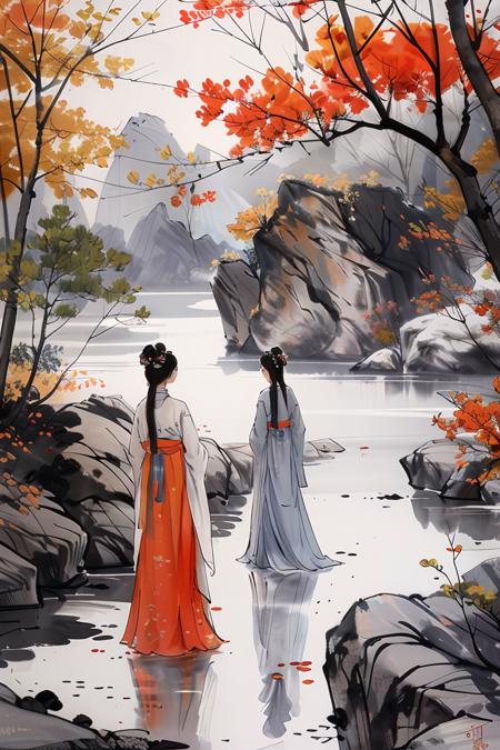 When Ink Meets Watercolor 当水墨遇上水彩