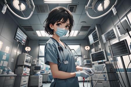 Doctor in Operating Room