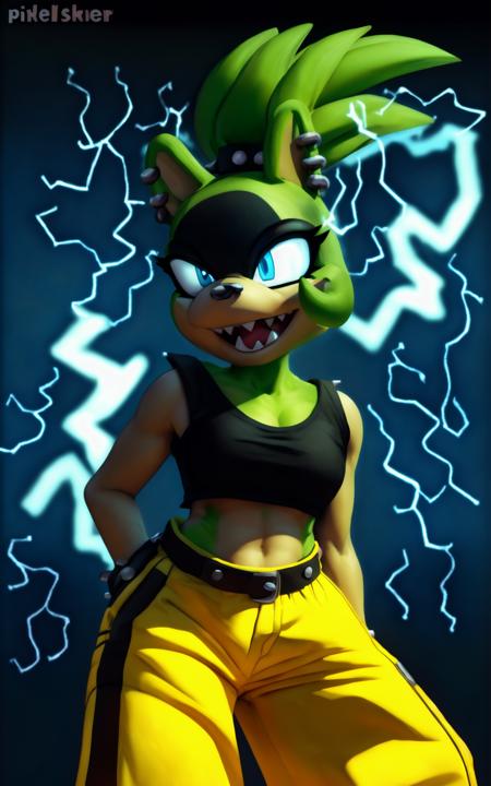 Surge - Sonic the Hedgehog [SD1.5 & PonyXL]