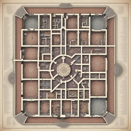 Surreal Floor Map