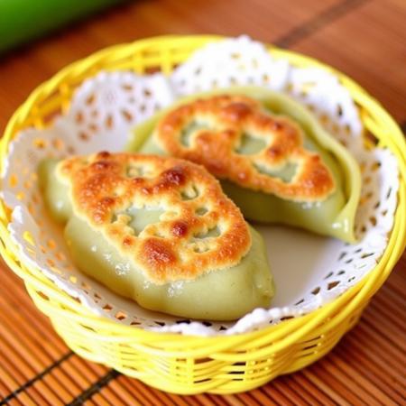 Flux-韭菜盒子-Fried Chinese Leek Dumplings