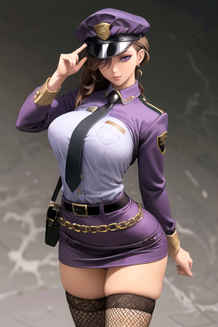 Policewoman Akiko (Oda Non)