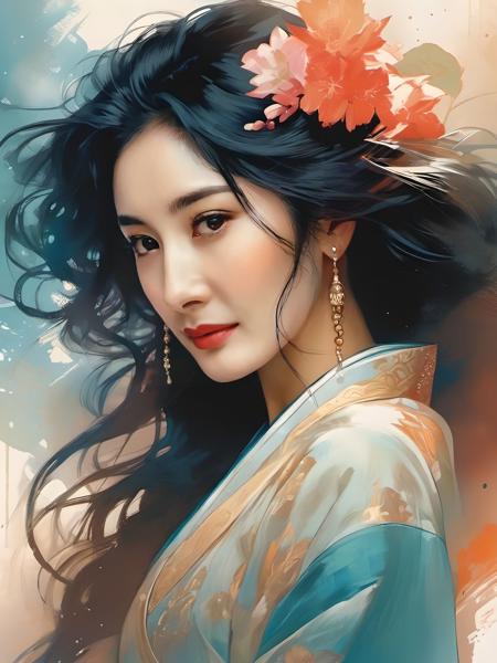 Celebrity alike model- Yang Mi 像杨幂的模型 SDXL