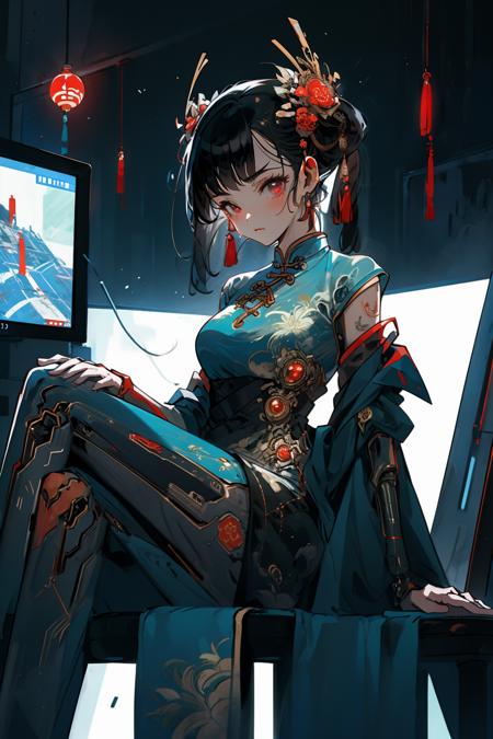 Cyberhanfu 赛博国风/Cyber Chinese style