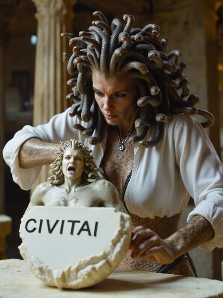Medusa - Clash of the titans (2010) - Flux1.D